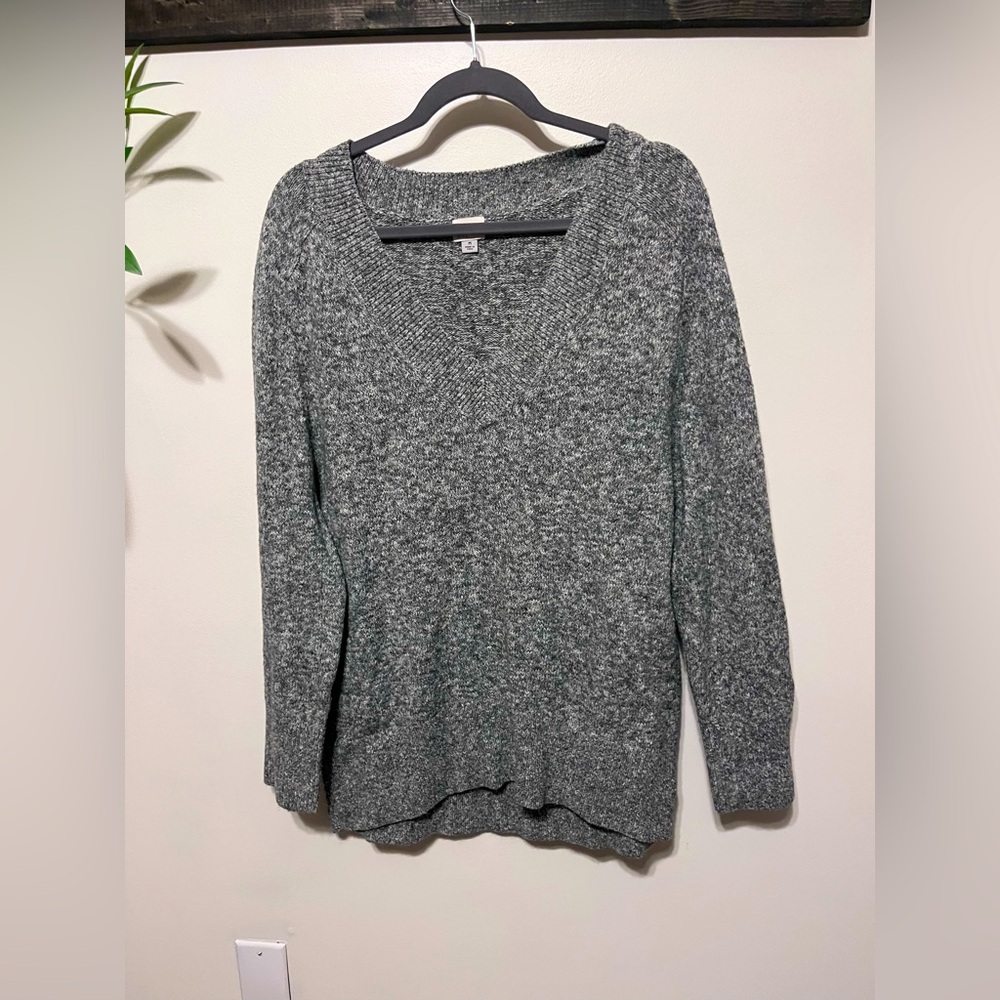 V-neck sweater!